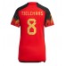Billige Belgien Youri Tielemans #8 Hjemmebane Fodboldtrøjer Dame VM 2022 Kortærmet